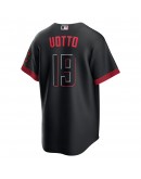 Joey Votto Cincinnati Reds Nike 2023 City Connect Replica Player Jersey - Black