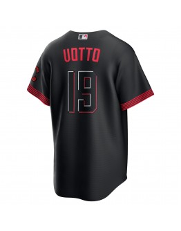 Joey Votto Cincinnati Reds Nike 2023 City Connect Replica Player Jersey - Black