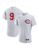 Mike Moustakas Cincinnati Reds Nike 2022 MLB at Field of Dreams Game Authentic Player Jersey - White