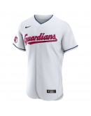 Cleveland Guardians Nike Home Authentic Team Jersey - White