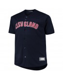 Cleveland Guardians Big & Tall Alternate Replica Team Jersey - Navy