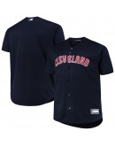 Cleveland Guardians Big & Tall Alternate Replica Team Jersey - Navy