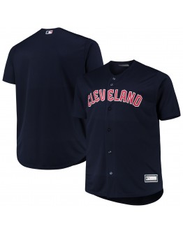 Cleveland Guardians Big & Tall Alternate Replica Team Jersey - Navy