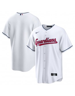 Cleveland Guardians Nike Home Blank Replica Jersey - White