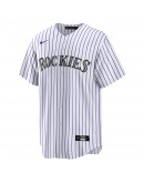 Colorado Rockies Nike Home Replica Team Jersey - White