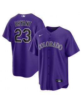 Kris Bryant Colorado Rockies Nike Alternate Replica Player Jersey - Purple