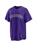 Colorado Rockies Nike Alternate Replica Team Jersey - Purple