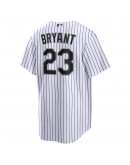 Kris Bryant Colorado Rockies Nike Replica Player Jersey - White/Purple