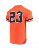 Kirk Gibson Detroit Tigers Mitchell & Ness Fashion Cooperstown Collection Mesh Batting Practice Jersey - Orange