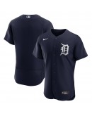 Detroit Tigers Nike Alternate Logo Authentic Team Jersey - Navy