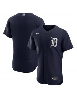 Detroit Tigers Nike Alternate Logo Authentic Team Jersey - Navy