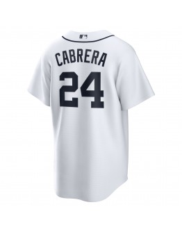 Miguel Cabrera Detroit Tigers Nike Home Replica Player Name Jersey - White