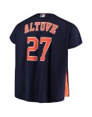 Jose Altuve Houston Astros Majestic Big & Tall Replica Player Jersey - Navy