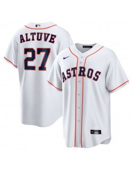 Jose Altuve Houston Astros Nike Home Replica Player Name Jersey - White