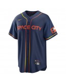 Alex Bregman Houston Astros Nike 2022 City Connect Replica Player Jersey - Navy