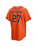 Jose Altuve Houston Astros Nike Alternate Replica Player Name Jersey - Orange