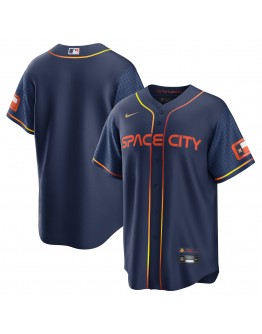 Houston Astros Nike 2022 City Connect Replica Jersey - Navy