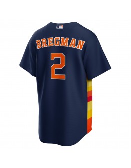 Alex Bregman Houston Astros Nike Alternate Replica Player Name Jersey - Navy