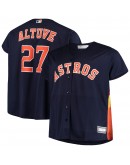 Jose Altuve Houston Astros Majestic Big & Tall Replica Player Jersey - Navy