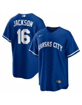 Bo Jackson Kansas City Royals Nike Alternate Cooperstown Collection Replica Player Jersey - Royal