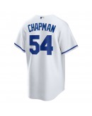 Aroldis Chapman Kansas City Royals Nike Home Replica Player Jersey - White