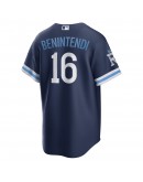 Andrew Benintendi Kansas City Royals Nike 2022 City Connect Replica Player Jersey - Navy