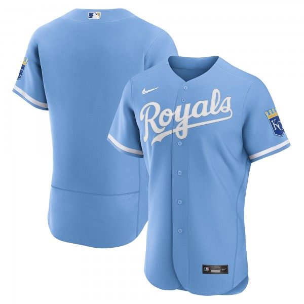 Kansas City Royals Nike 2022 Alternate Authentic Jersey - Light Blue