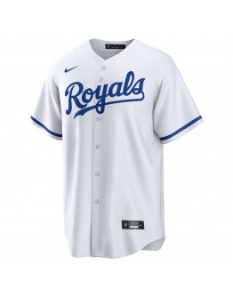 Kansas City Royals Nike Home Blank Replica Jersey - White