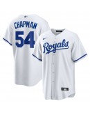 Aroldis Chapman Kansas City Royals Nike Home Replica Player Jersey - White