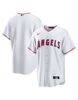 Los Angeles Angels Nike Home Blank Replica Jersey - White