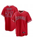 Mike Trout Los Angeles Angels Nike Alternate Replica Player Name Jersey - Red