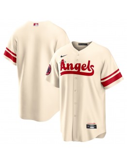 Los Angeles Angels Nike 2022 City Connect Replica Team Jersey - Cream