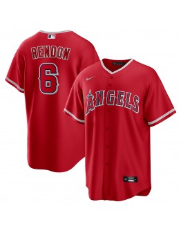 Anthony Rendon Los Angeles Angels Nike Alternate Replica Player Name Jersey - Red