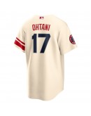 Shohei Ohtani Los Angeles Angels Nike 2022 City Connect Replica Player Jersey - Cream