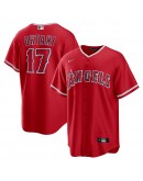 Shohei Ohtani Los Angeles Angels Nike Alternate Replica Player Name Jersey - Red