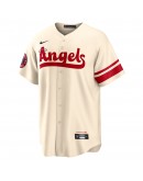 Los Angeles Angels Nike 2022 City Connect Replica Team Jersey - Cream