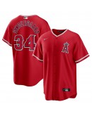 Noah Syndergaard Los Angeles Angels Nike Alternate Replica Player Jersey - Red