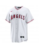 Mike Trout Los Angeles Angels Nike Home Replica Player Name Jersey - White