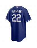 Clayton Kershaw Los Angeles Dodgers Nike Alternate Replica Player Name Jersey - Royal