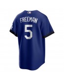 Freddie Freeman Los Angeles Dodgers Nike City Connect Replica Player Jersey - Royal