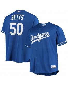 Mookie Betts Los Angeles Dodgers Majestic Big & Tall Replica Player Jersey - Royal