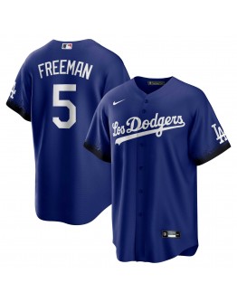 Freddie Freeman Los Angeles Dodgers Nike City Connect Replica Player Jersey - Royal