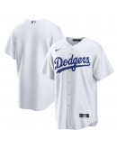 Los Angeles Dodgers Nike Home Replica Team Jersey - White