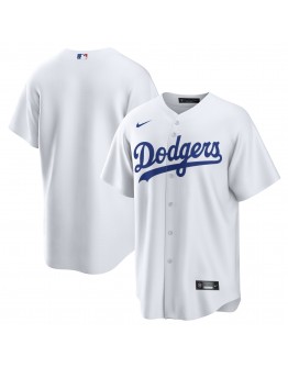 Los Angeles Dodgers Nike Home Replica Team Jersey - White