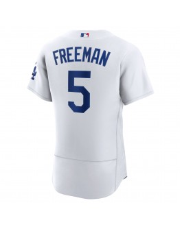 Freddie Freeman Los Angeles Dodgers Nike Authentic Player Jersey - White