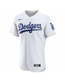 Los Angeles Dodgers Nike Home Authentic Team Jersey - White