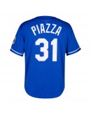 Mike Piazza Los Angeles Dodgers Mitchell & Ness Cooperstown Collection Mesh Batting Practice Jersey - Royal