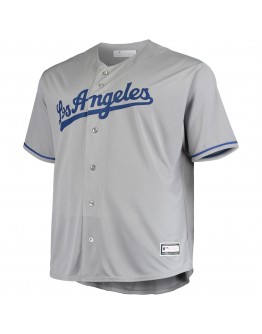 Los Angeles Dodgers Big & Tall Replica Team Jersey - Gray