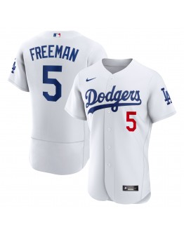 Freddie Freeman Los Angeles Dodgers Nike Authentic Player Jersey - White