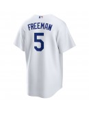 Freddie Freeman Los Angeles Dodgers Nike Replica Player Jersey - White